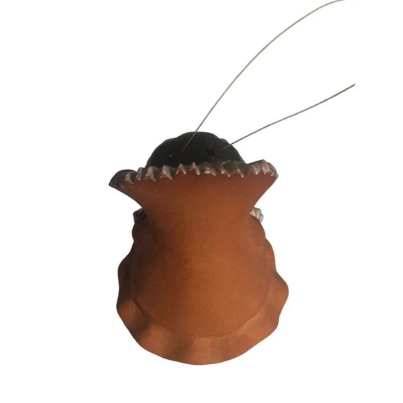 Vintage 1986 Alaska Native American Hand Made Ceramic Clay Seated Baby Ornament - Picture 4 of 7